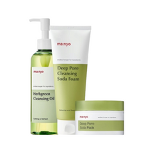 Load image into Gallery viewer, Manyo Green Double Cleansing Set