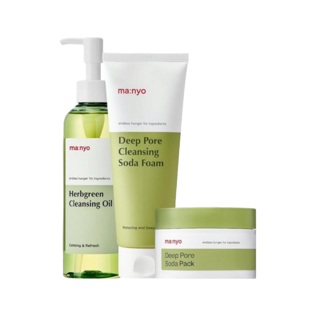 Manyo Green Double Cleansing Set