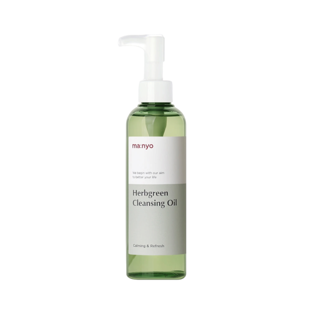 MANYO FACTORY HERB GREEN CLEANSING OIL The best make-up remover