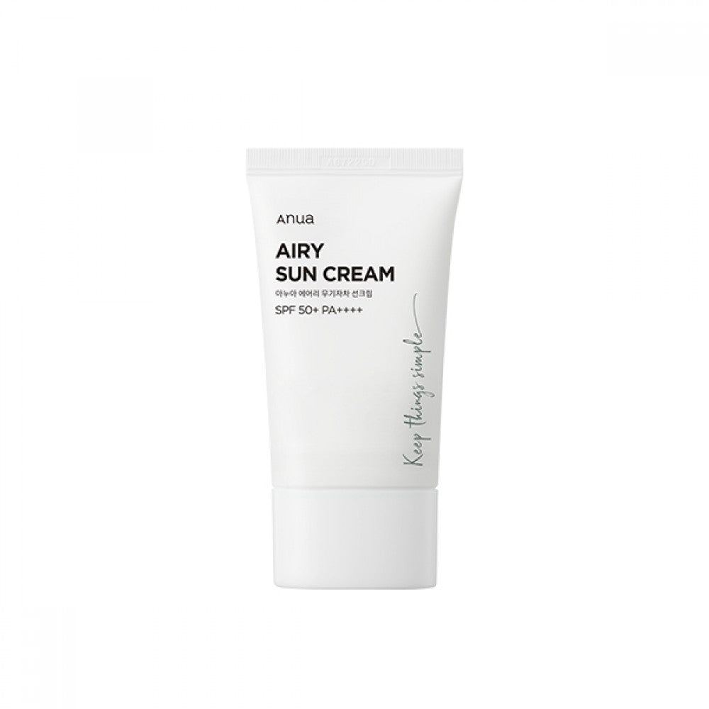 Anua アヌア 日焼け止め AIRY SUN CREAM SPF50+ - 日焼け止め