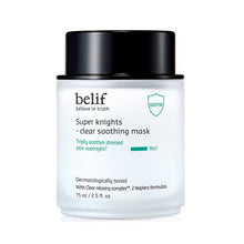 Load image into Gallery viewer, Belif Super Knights Clear Soothing Mask