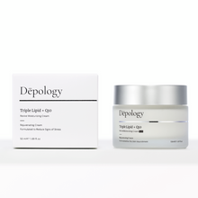 Load image into Gallery viewer, Dēpology Triple Lipid + Q10 Revive Moisturizing Cream Rich