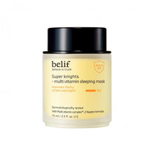 Load image into Gallery viewer, Belif Super Knights Multi Vitamin Sleeping Mask