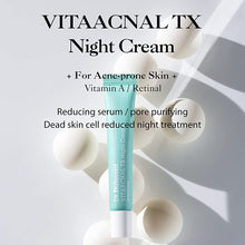 Load image into Gallery viewer, Dr.Different Vitaacnal TX Night Cream