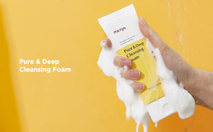MANYO FACTORY PURE & DEEP CLEANSING FOAM - HelloPeony